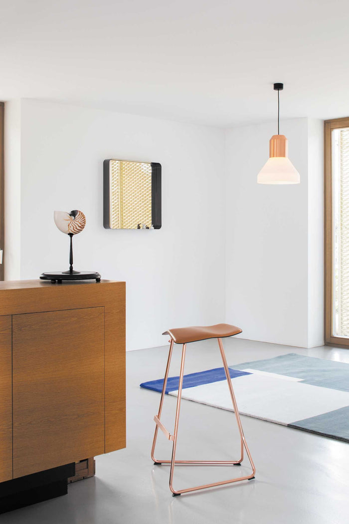 Cypris spiegel 70x70 Brass
