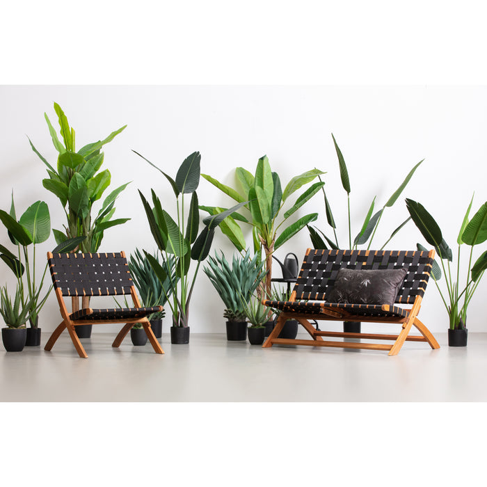 Woood Bananenplant Kunstplant Groen 138 cm