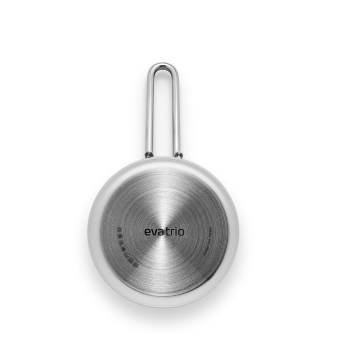 Steelpan, 1.1 Liter, RVS - Eva Trio