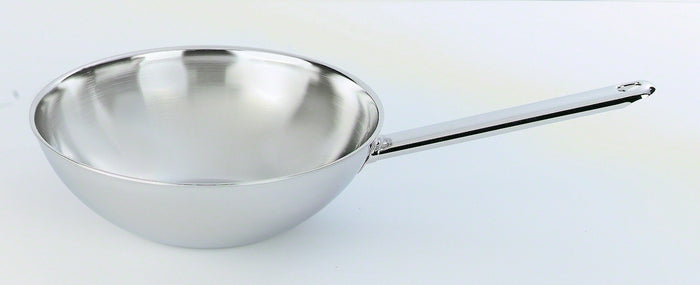 Demeyere Wok 30 cm - vlakke bodem