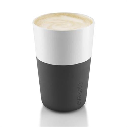 Eva Solo - Latte macchiato mokken , set van 4 Carbon black - Eva Solo