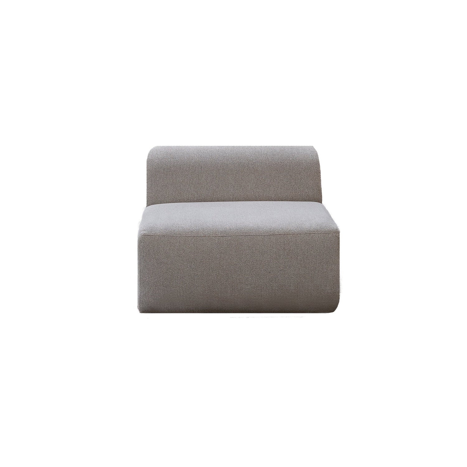 4x6 SOFA X6 zitelement 2 zonder leuning beige melange - 90 cm