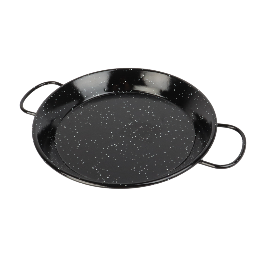 Orange85 Paellapan Spaanse Pan Pannen Keuken Grijs 28 cm Gietijzer