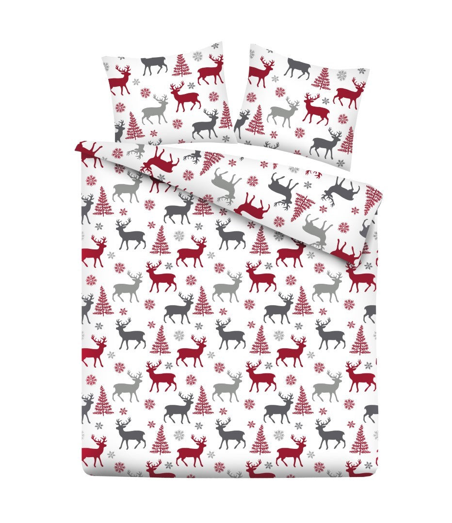Day Dream Hjort Flanel dekbedovertrek 200x200|220 cm multi