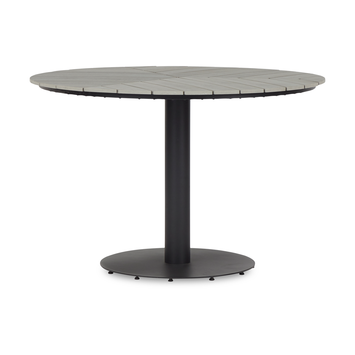 Lisomme Timo ronde tuintafel grijs - Ø 113 cm