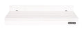 Balkonbar Pine White Rectangular Low