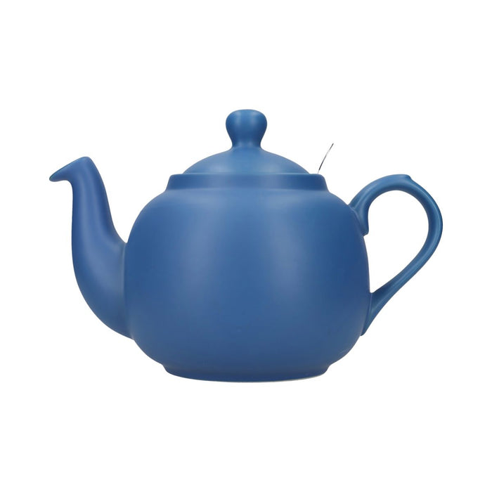 London Pottery - Theepot met Zeef, Keramiek, Nordic Blauw, 1.5 L - Lon