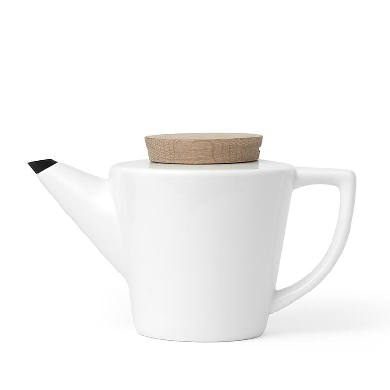 Viva Scandinavia  Theepot met filter 1.2 liter Porselein|Hout