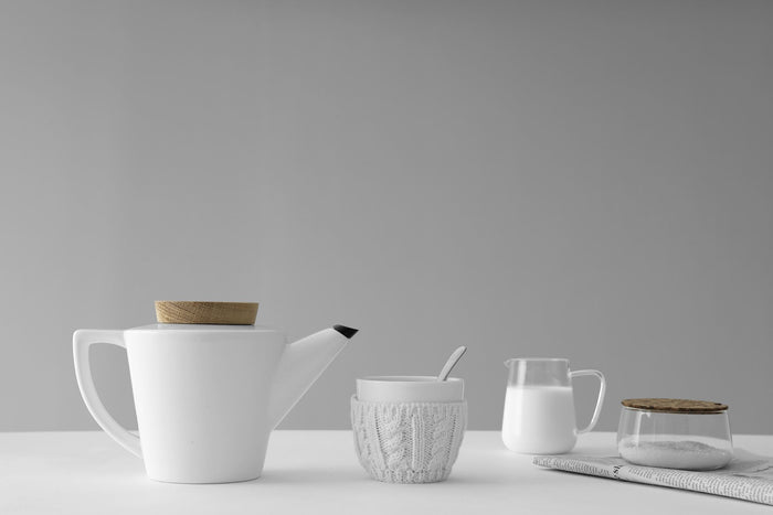 Viva Scandinavia  Theepot met filter 1.2 liter Porselein|Hout