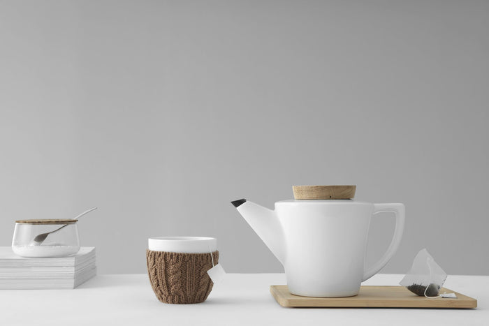 Viva Scandinavia  Theepot met filter 1.2 liter Porselein|Hout
