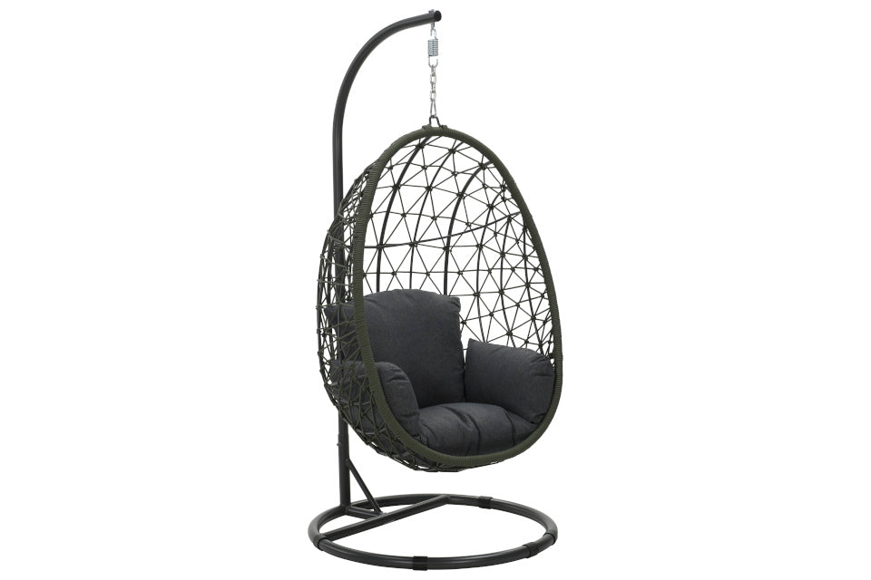 Garden Impressions Panama Swing Egg - rope mos groen