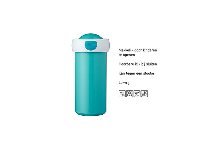 Schoolbeker Campus 300 ml - Animal Planet Tijger
