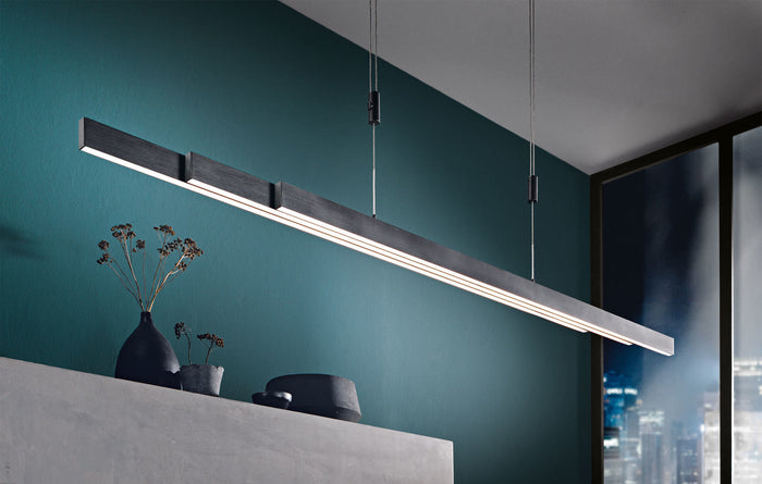 Paul Neuhaus Paul Neuhaus Adriana Hanglamp Antraciet L120-180cm