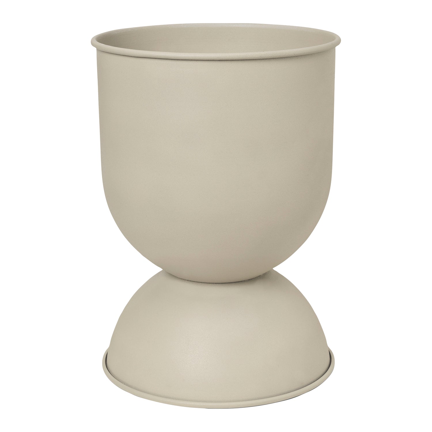 ferm LIVING Hourglass Pot - Large - Cashmere
