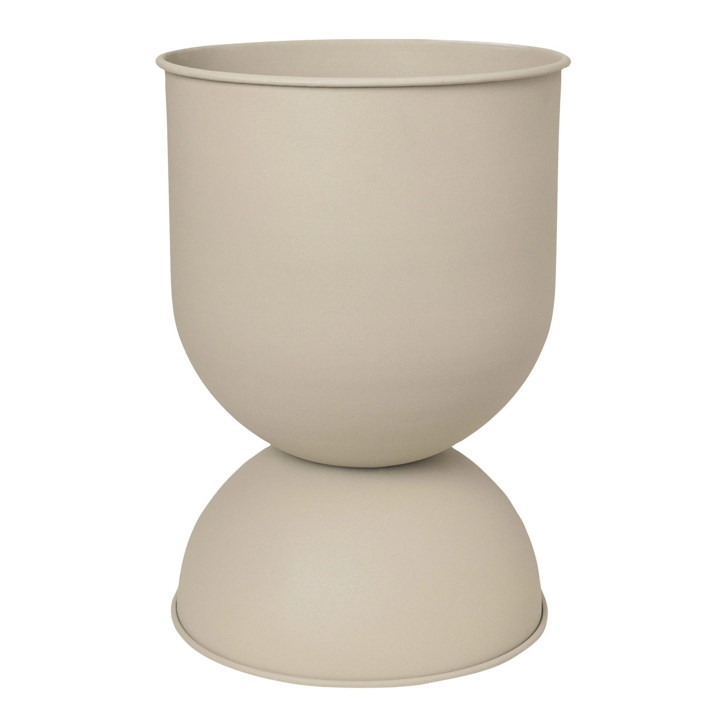 ferm LIVING Hourglass Pot - Medium - Cashmere
