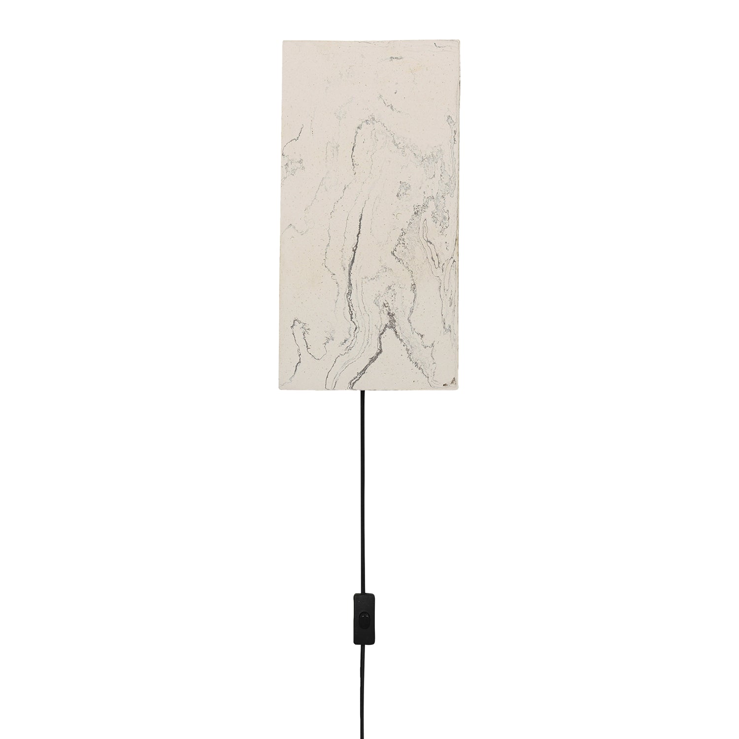 ferm LIVING Argilla Wandamp - Marble White