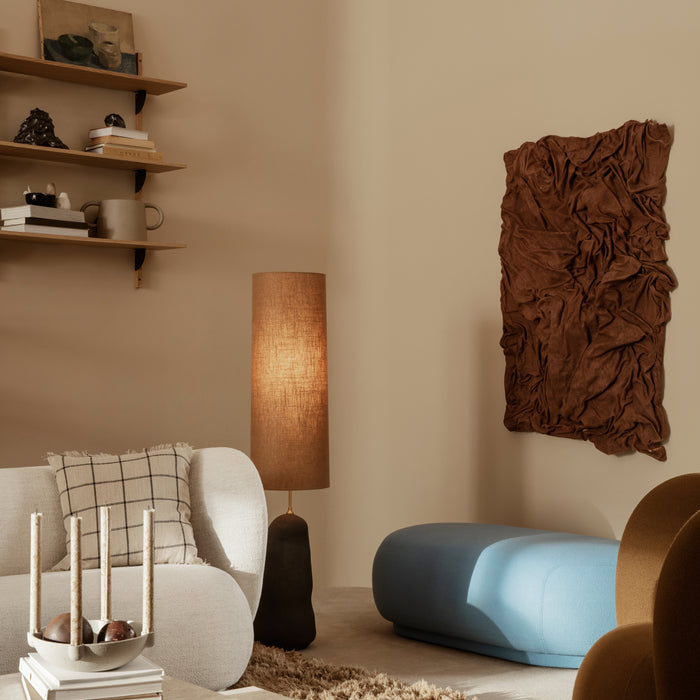 ferm LIVING Hebe Lampenvoet - Large - Dark Grey
