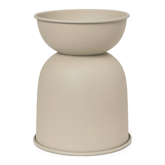 ferm LIVING Hourglass Pot - Extra Small - Cashmere
