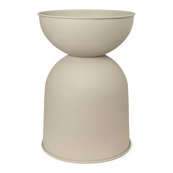 ferm LIVING Hourglass Pot - Small - Cashmere