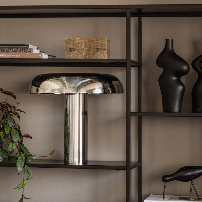 HKliving Mushroom Tafellamp - Chrome