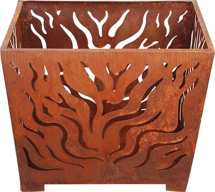 Esschert Design   - Vuurkorf met 8kg ovengedroogd essenhout
