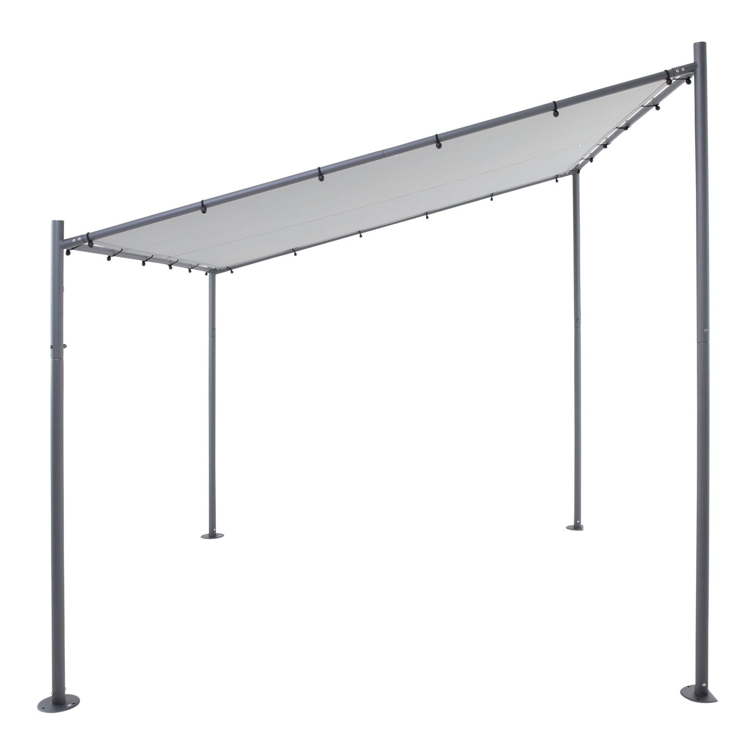 SORARA® Milano paviljoen 285 x 300 cm Grijs