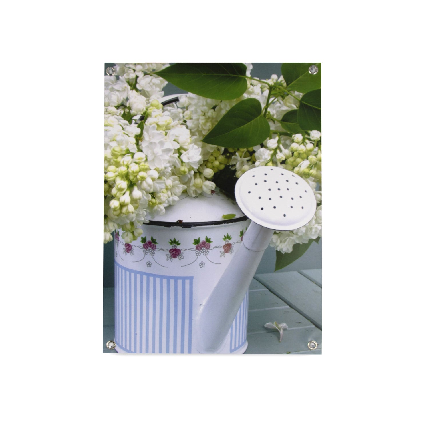 Art for the Home | Tuinposter - Gieter met Bloemen - 70x50 cm