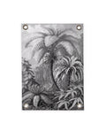 Villa Madelief Tuinposter Jungle zwart wit (70x100cm)
