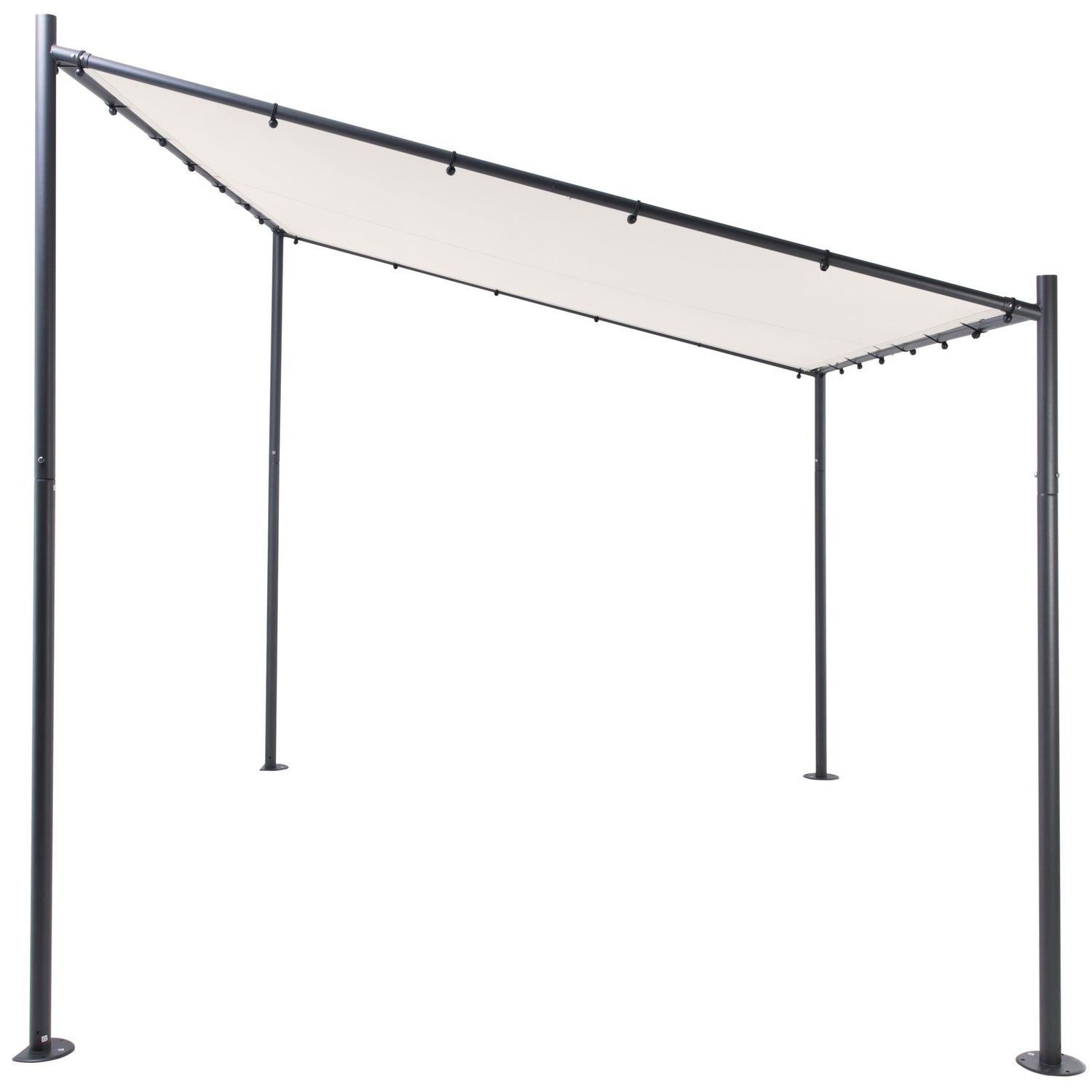 SORARA® Milano Overkapping | Paviljoen 285 x 400 cm Zand