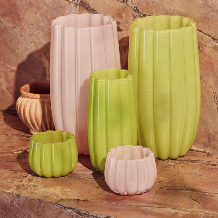 POLSPOTTEN Melon Vaas - L - Green