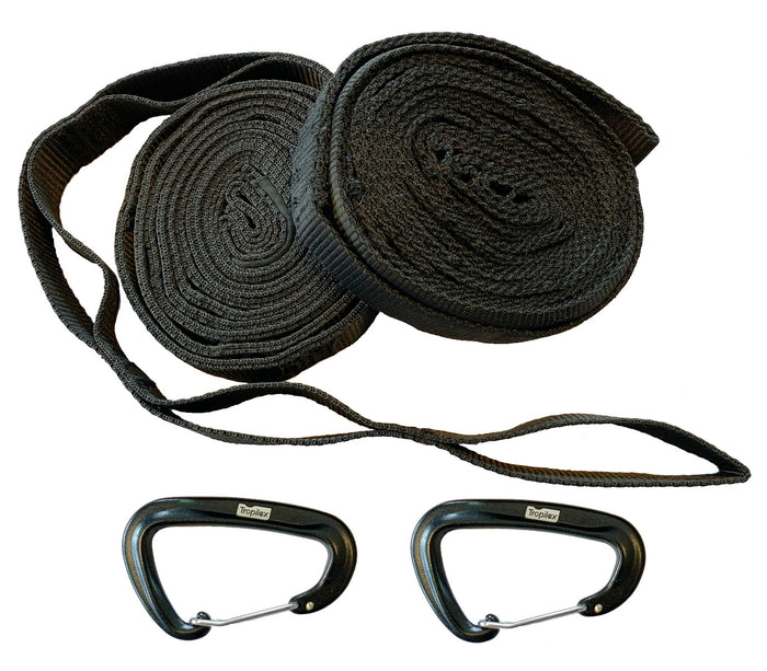 Tropilex® Hangmatbevestiging Tree Strap Zwart