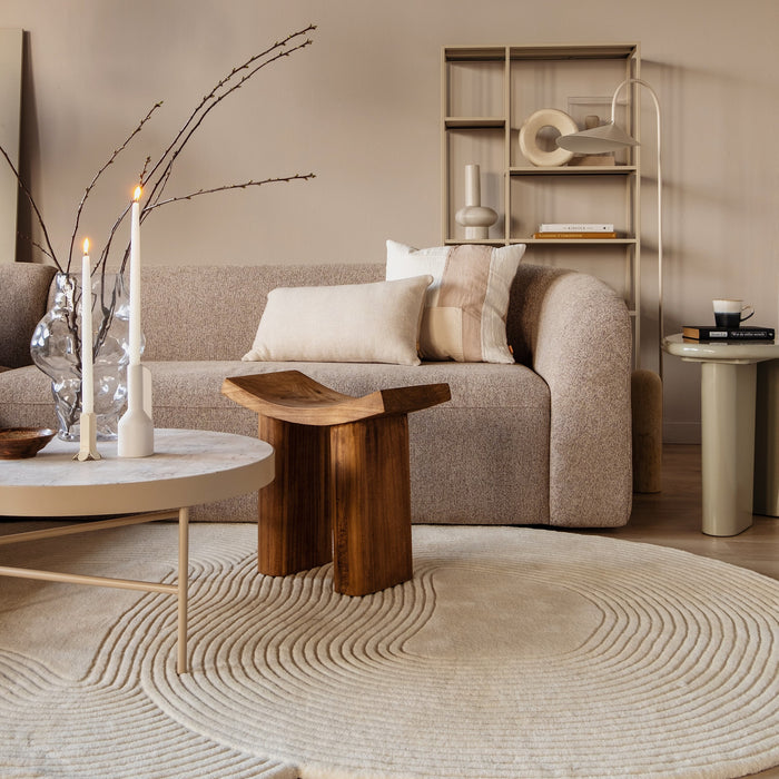 ferm LIVING Travertine Salontafel - L