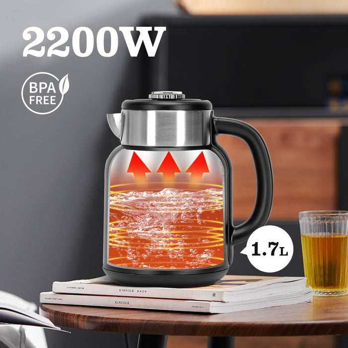 Taylor Swoden 30HB8 Asher - Retro Waterkoker - met Temperatuurregeling