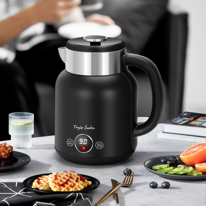 Taylor Swoden 30HB8 Asher - Retro Waterkoker - met Temperatuurregeling