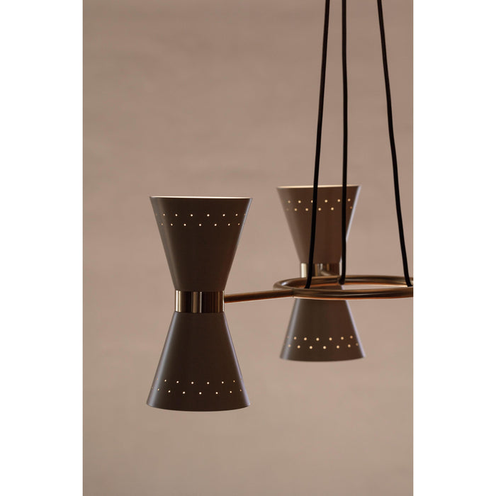 Audo Copenhagen Collector 3 kroonluchter Ø61 crème