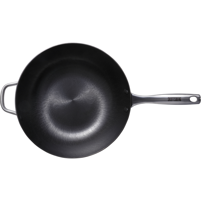 Skottsberg - Cast Iron - Wokpan - Gietijzer - Inductie -34 cm