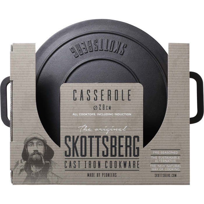 Skottsberg - Cast Iron - Braadpan - Gietijzer - Inductie -28 cm