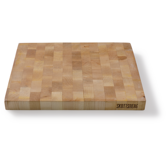 Skottsberg Snijplank met geul Wood Works 40 x 30 x 3.5 cm Hout Beige