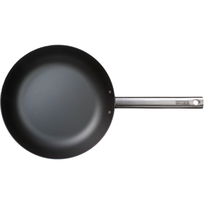 Skottsberg - Carbon Steel - Wokpan - Plaatstaal -28 cm