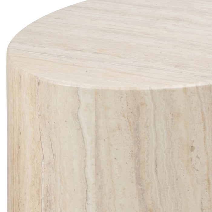 by fonQ Dice Bijzettafel Set van 2 - Ovaal - Crème