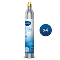 BRITA SodaOne Universele CO2 Cilinder Voor Bruiswatertoestel 4st.