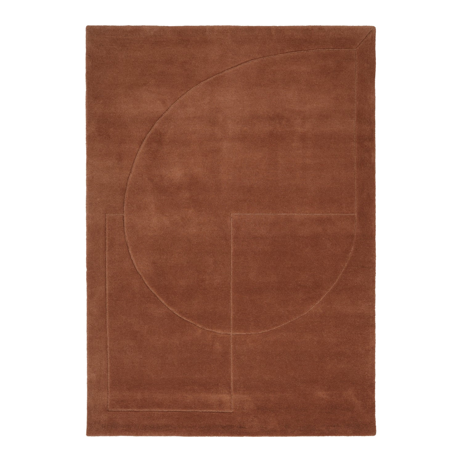 Linie Design Lineal Poem Vloerkleed 170 x 240 cm - Amber