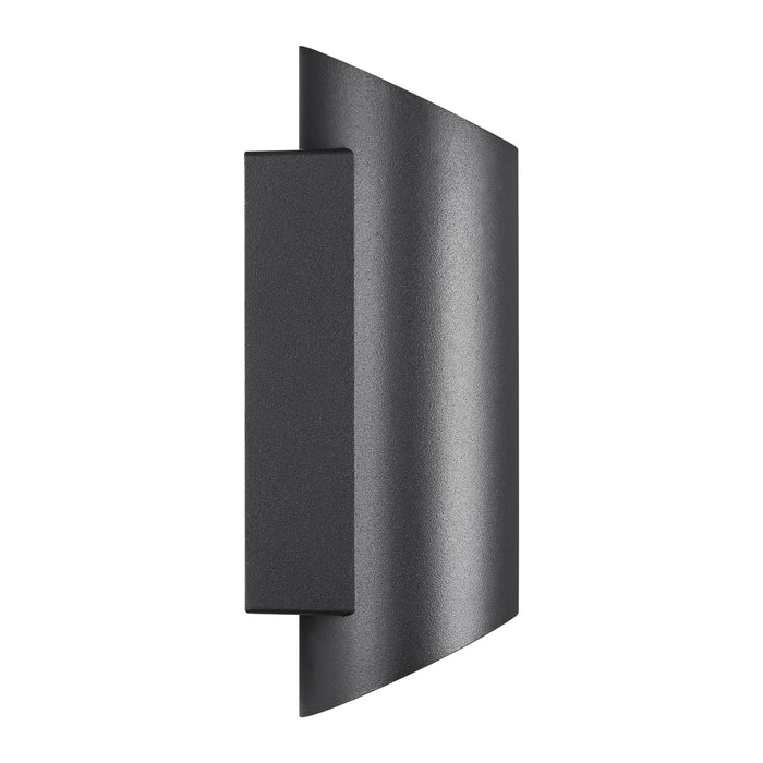 Nordlux Nico Wandlamp - Rond H 23,5 cm - Zwart