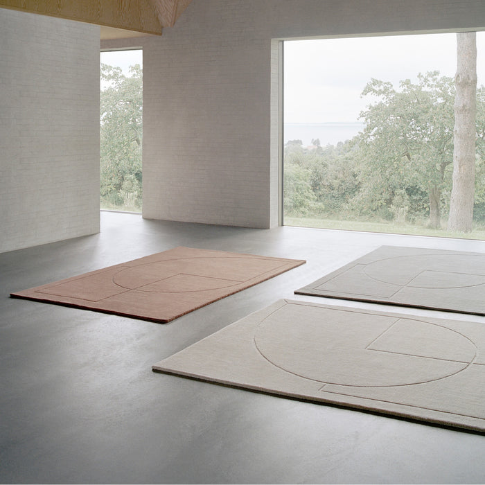 Linie Design Lineal Poem Vloerkleed 170 x 240 cm - Amber