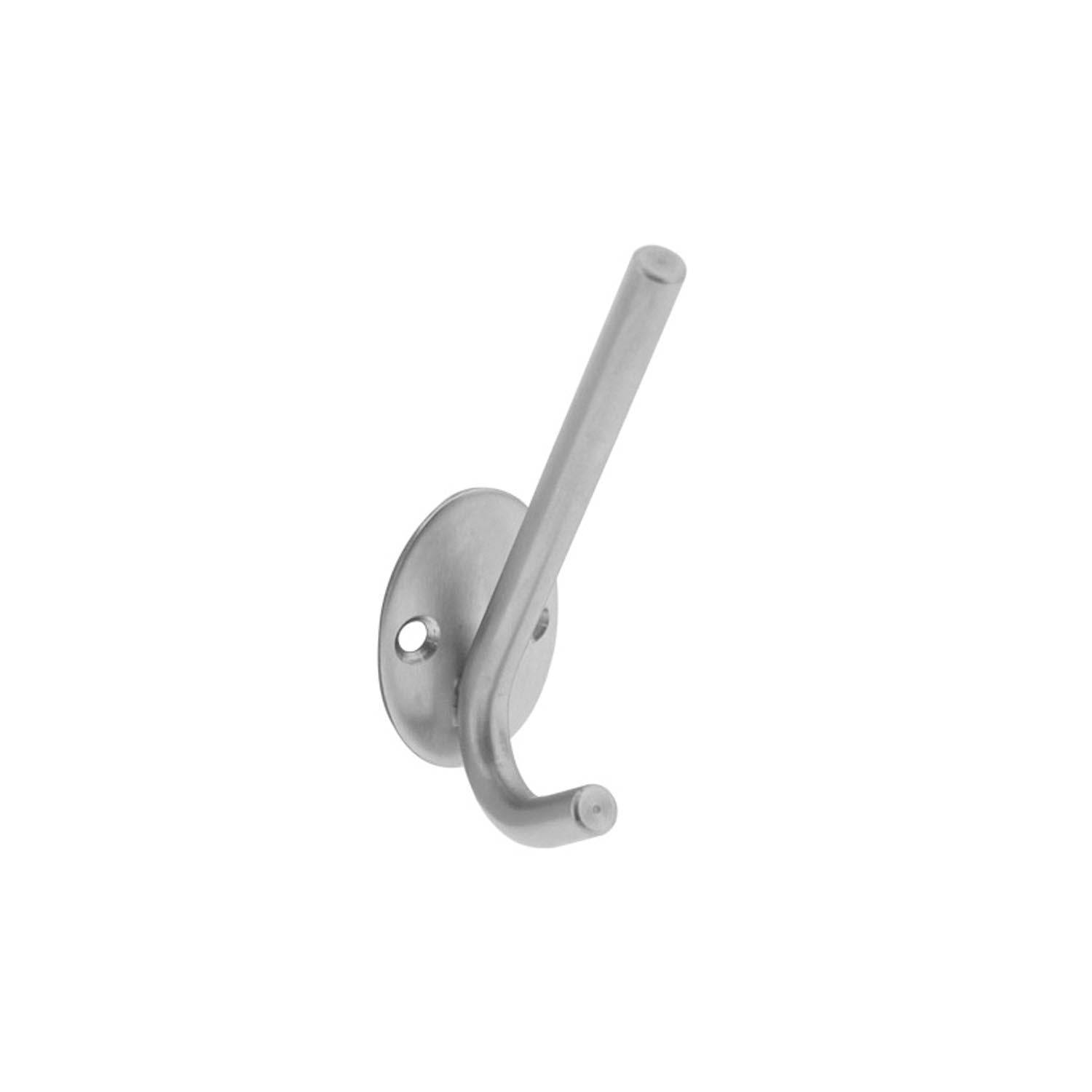 Intersteel Hoed-|jashaak ovaal rvs geborsteld