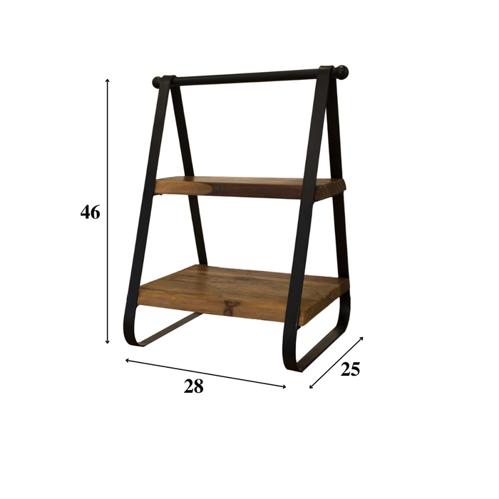 Dimehouse Etagère Grant Hout Metaal