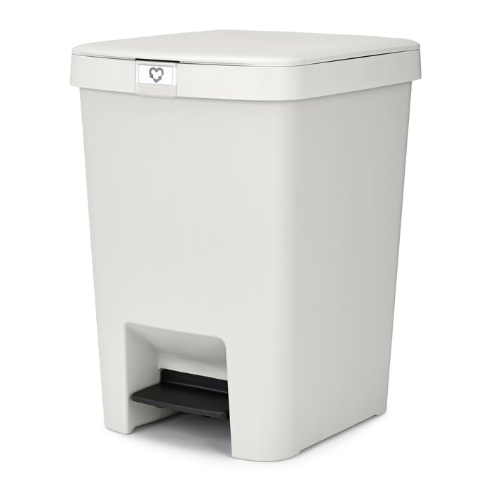 Brabantia StepUp Pedaalemmer - 25 L - Light Grey