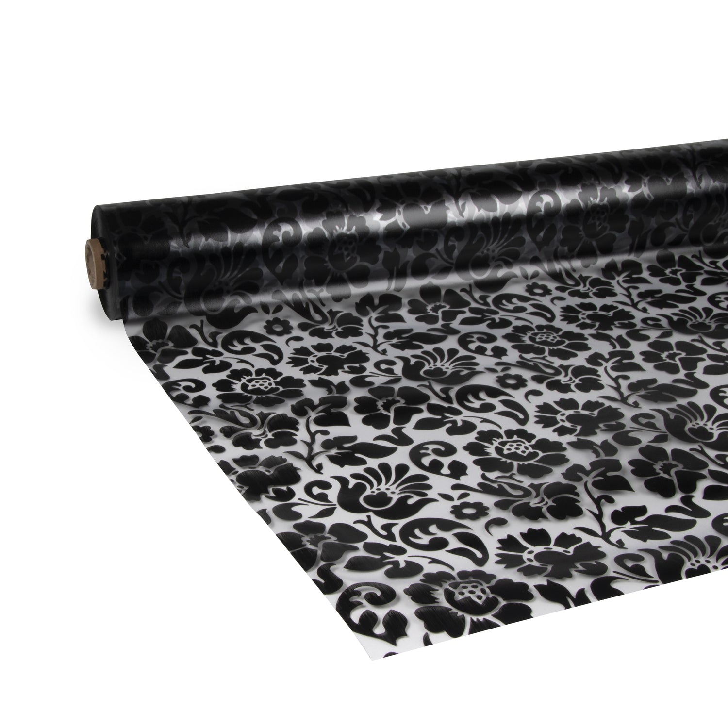 d-c-fix | Tafelzeil - Barock - Zwart - 240x140 cm