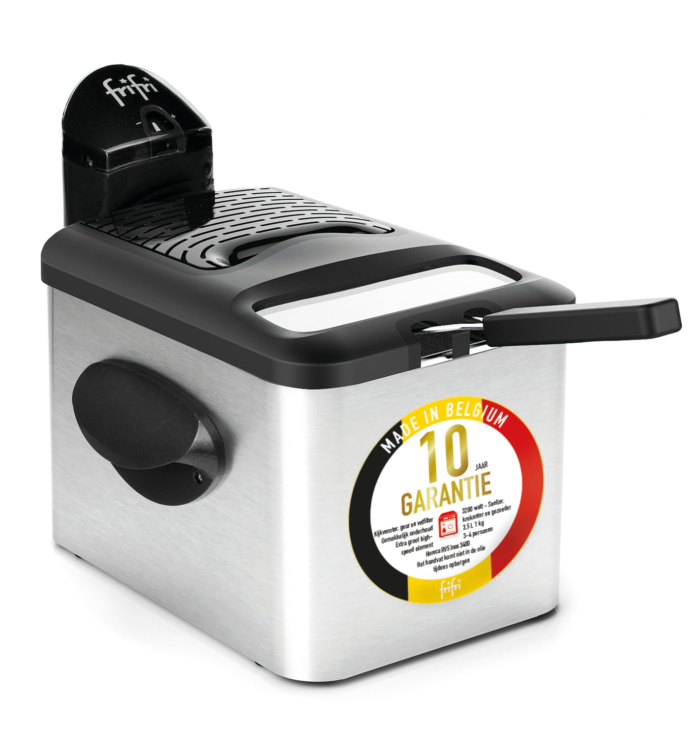 Frifri 5828 DuoG&V - Frituurpan - 3,5L - 3200W - Koolstof geur- en