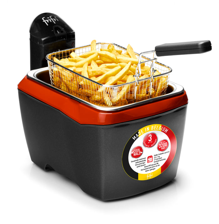 Frifri 905RR - Frituurpan - 3,5L - 3200W - Zwart